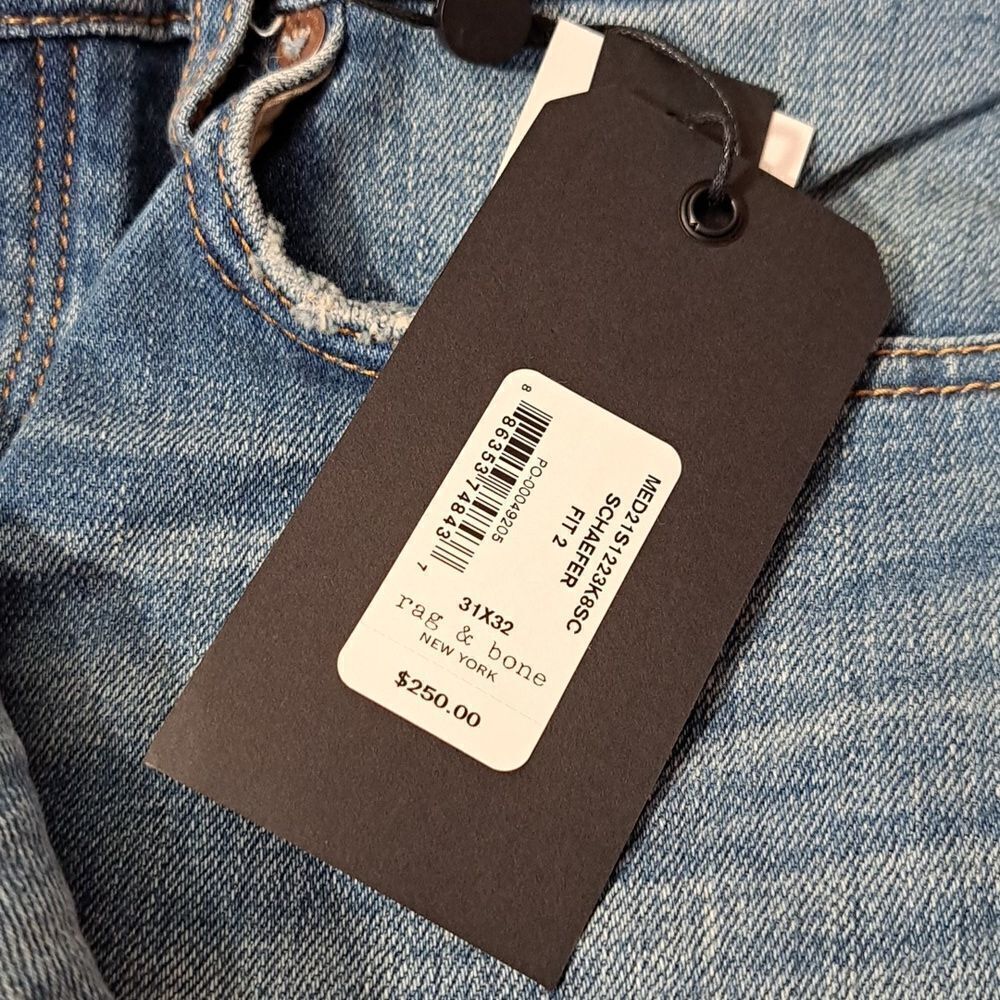 NWT Rag & Bone Schaefer Jean - Picture 8 of 9